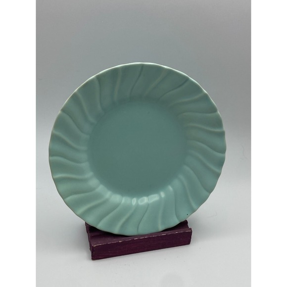 Franciscan Coronado USA Bread Plates 6.25" Set of Eight Pink Yellow Aqua Vintage - Picture 7 of 8